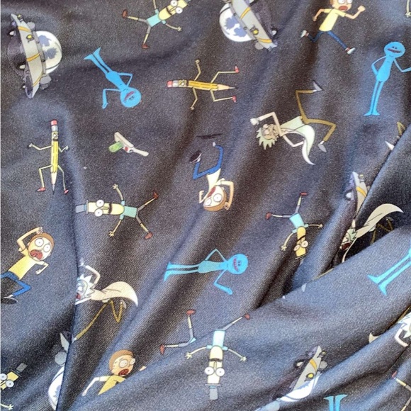 All Over Rick and Morty Printed Sweater [Adult Swim] - Picture 3 of 4